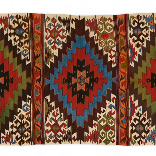 Anatolia flatweave wool carpet,